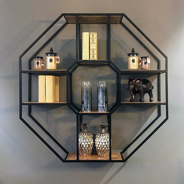 Metal Decorative Wall Shelf