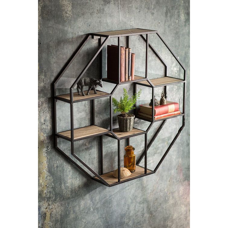 Metal Decorative Wall Shelf