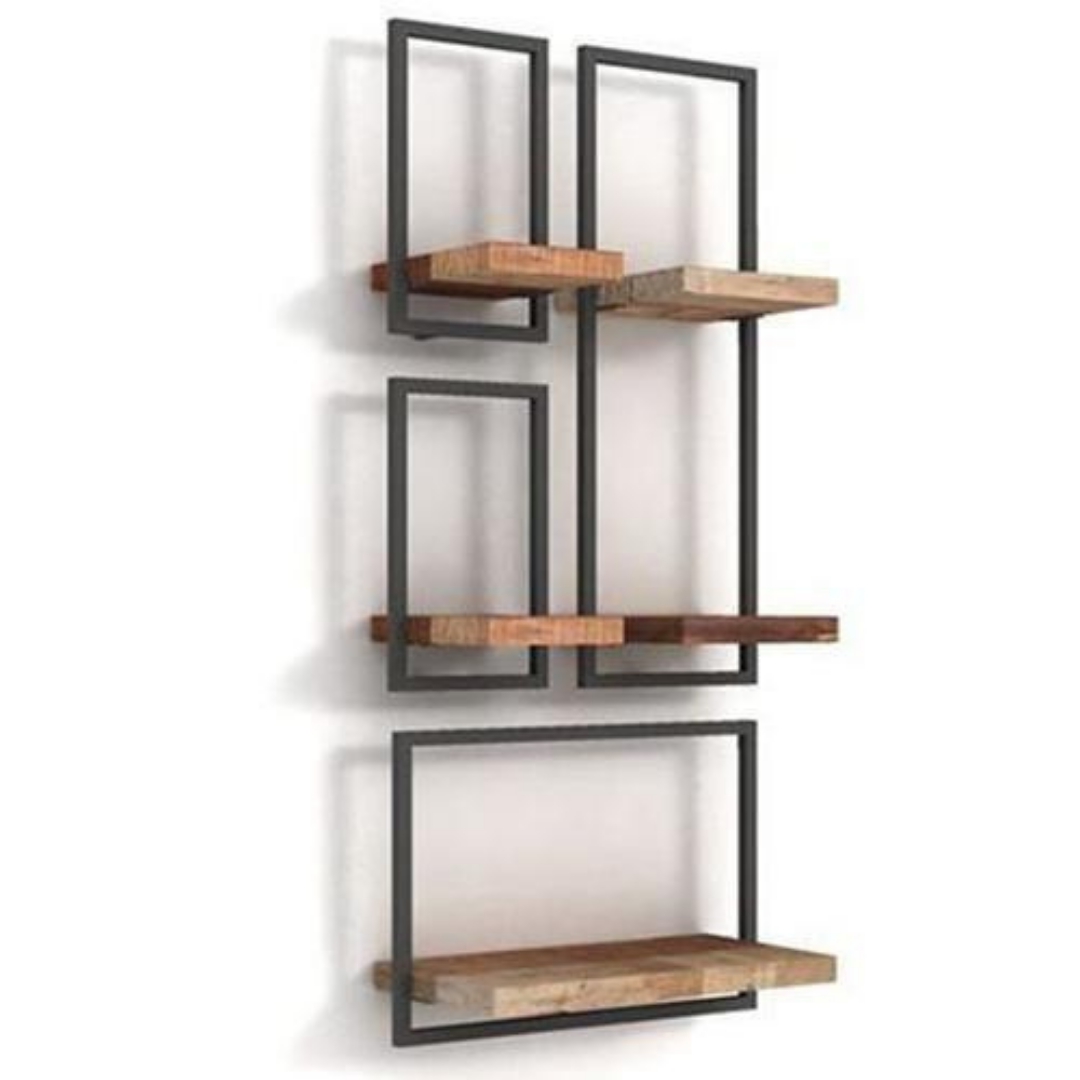 Maranta Wooden Five Wall Shelf 