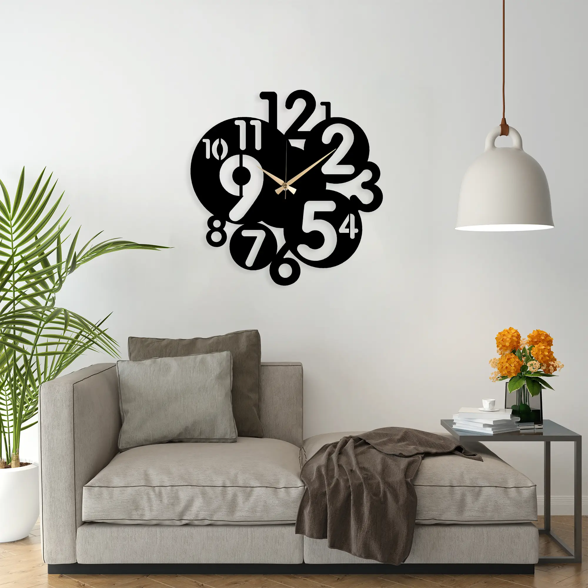 Hesse Metal Clock