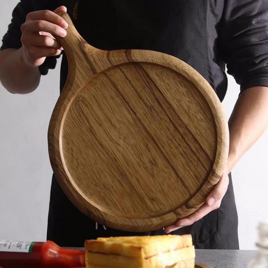 Pizza board-pizza-Chopping board- Bread Board-Cheese Board-Wooden -Wooden Serving Board Chopping Tray Sawn Wood Restaurant