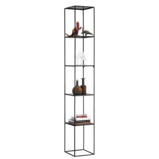 Metal Bookcase Corner Shelf Minimalist | Home Decoration | Metal Painting | Wall Painting | Monge Design | Free Shipping | Pay at the door