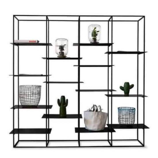 Metal Bookcase Shelf and Display | Home Decoration | Metal Painting | Wall Painting | Monge Design | Free Shipping | Pay at the door