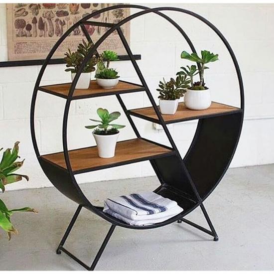 Round Bookcase | Home Decoration | Metal Painting | Wall Painting | Monge Design | Free Shipping | Pay at the door