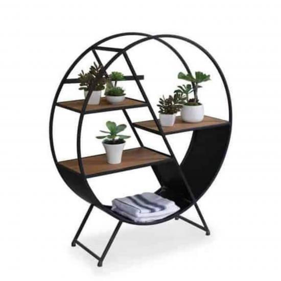 Round Bookcase | Home Decoration | Metal Painting | Wall Painting | Monge Design | Free Shipping | Pay at the door