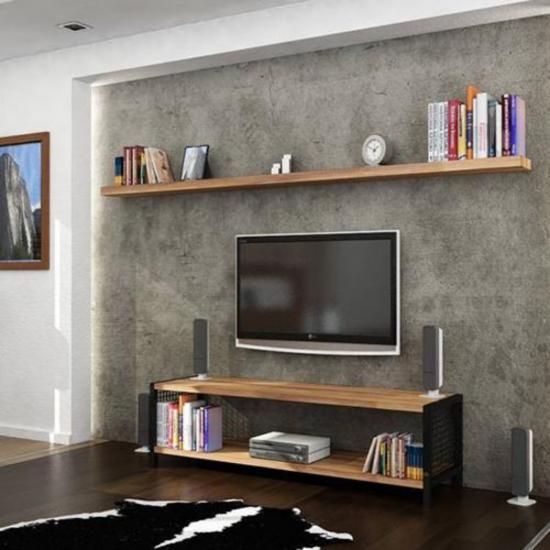 Fulya TV Unit | Home Decoration | Metal Painting | Wall Painting | Monge Design | Free Shipping | Pay at the door