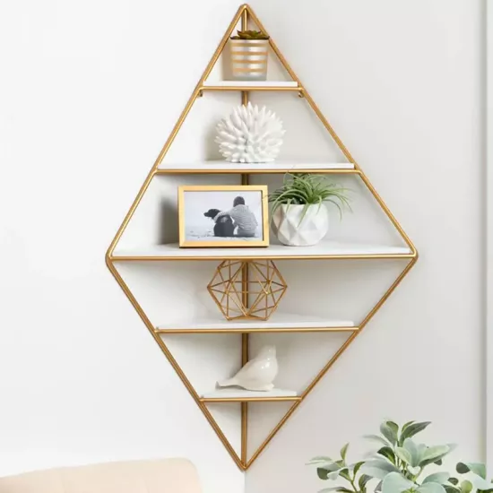 Bolyai Triangle Wall Shelf | Coffee Tables | Furniture | Shelf