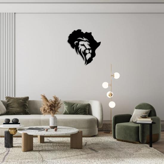 Lion Metal Wall Art | Home Decoration | Wall Painting | Monge Design | Free Shipping | Pay at the door