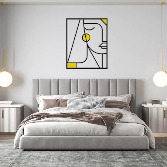 Abstract Love Woman Metal Wall Art | Home Decoration | Metal Painting | Wall Painting | Monge Design | Free Shipping | Pay at the door