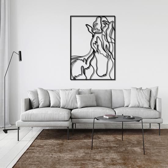 Horse Metal Wall Art | Home Decoration | Wall Painting | Monge Design | Free Shipping | Pay at the door