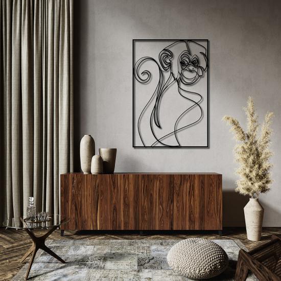 Monkey Metal Wall Art | Home Decoration | Wall Painting | Monge Design | Free Shipping | Pay at the door