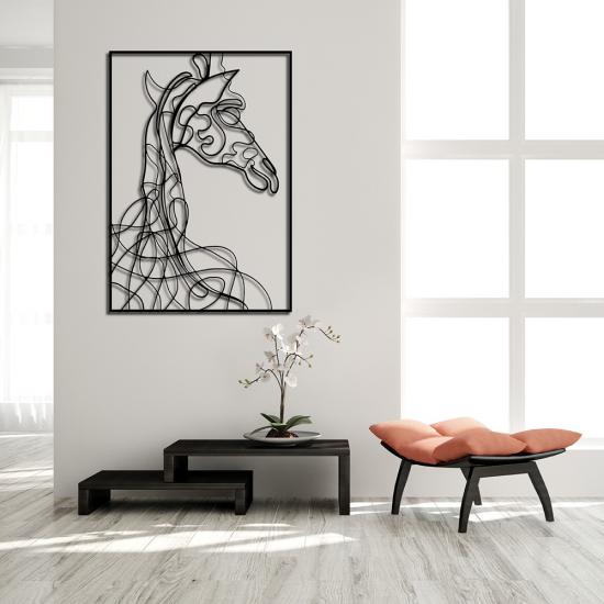 Giraffe Metal Tablo | Ev Dekorasyon |  Duvar Tablosu | Monge Dizayn | Ücretsiz Kargo | Kapıda Ödeme