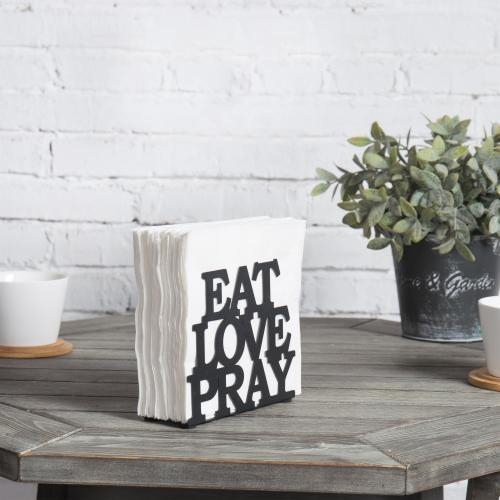 Table Sayings Napkin Holder
