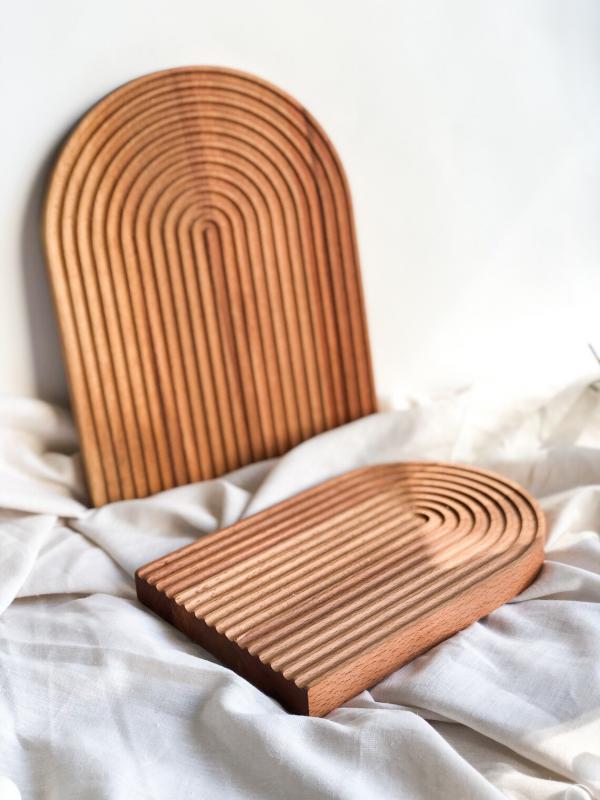 Minimalist İskandinav 3’lü Set Çok Amaçlı Sunum