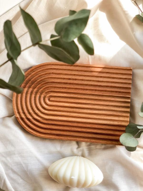 Minimalist İskandinav 3’lü Set Çok Amaçlı Sunum