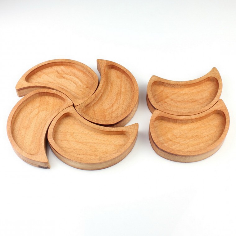 Wooden Flower Presentation 28cm Beech