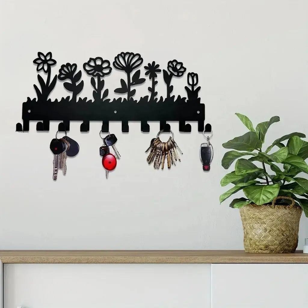 Flower Basket Metal Hanger