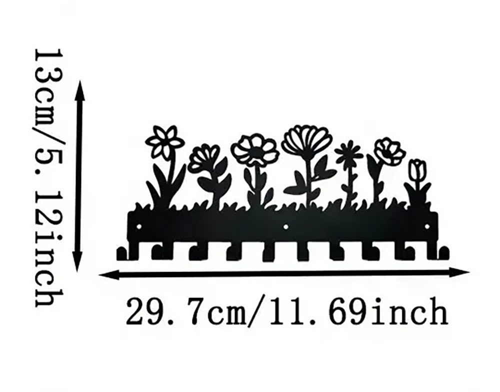 Flower Basket Metal Hanger