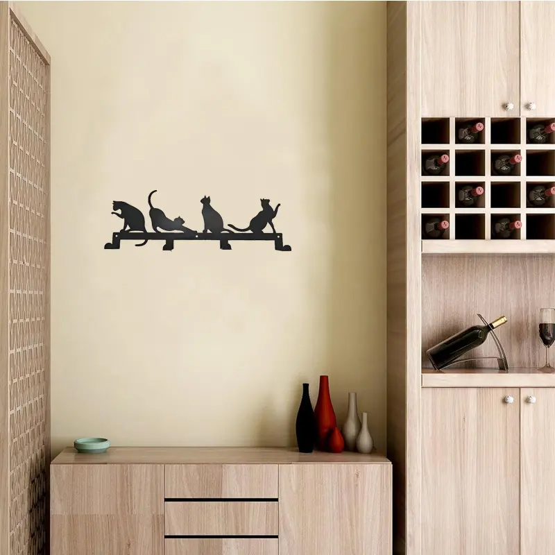 Kedilerin Dansı Metal Askılık