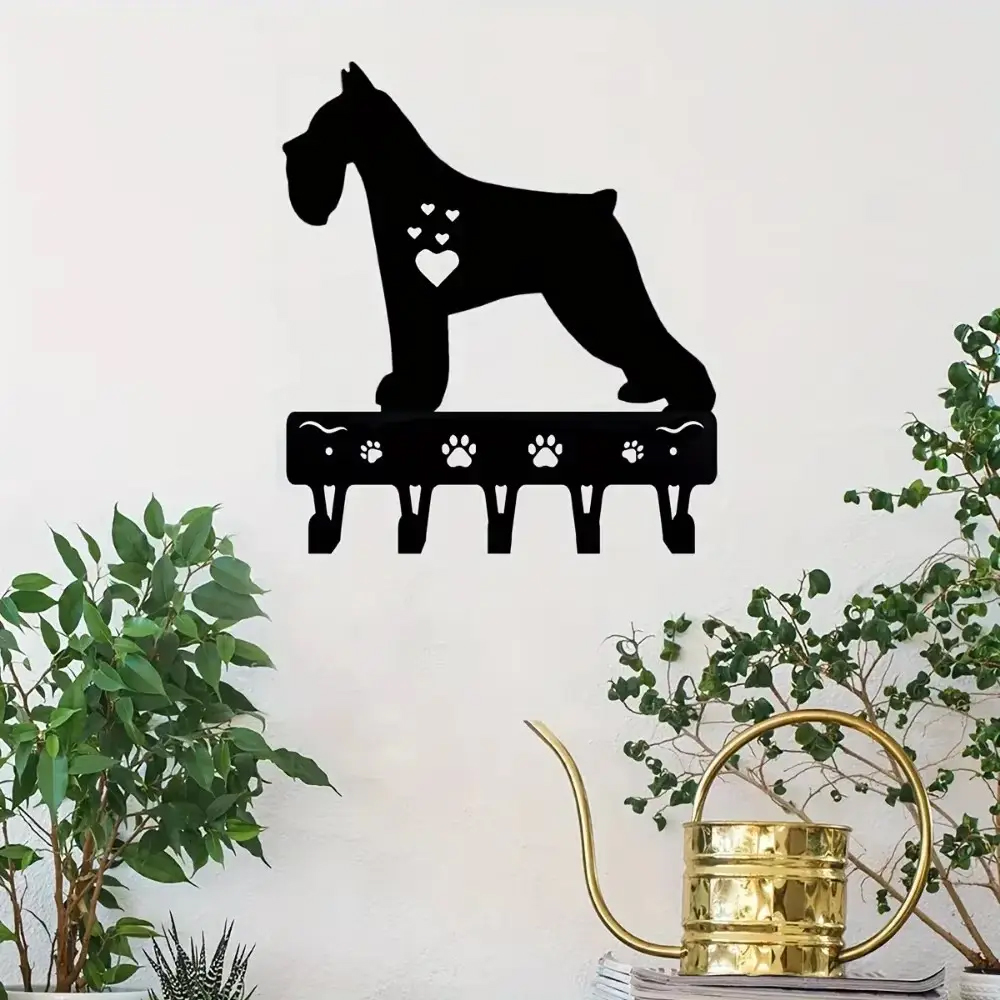 Schnauzer Metal Askılık
