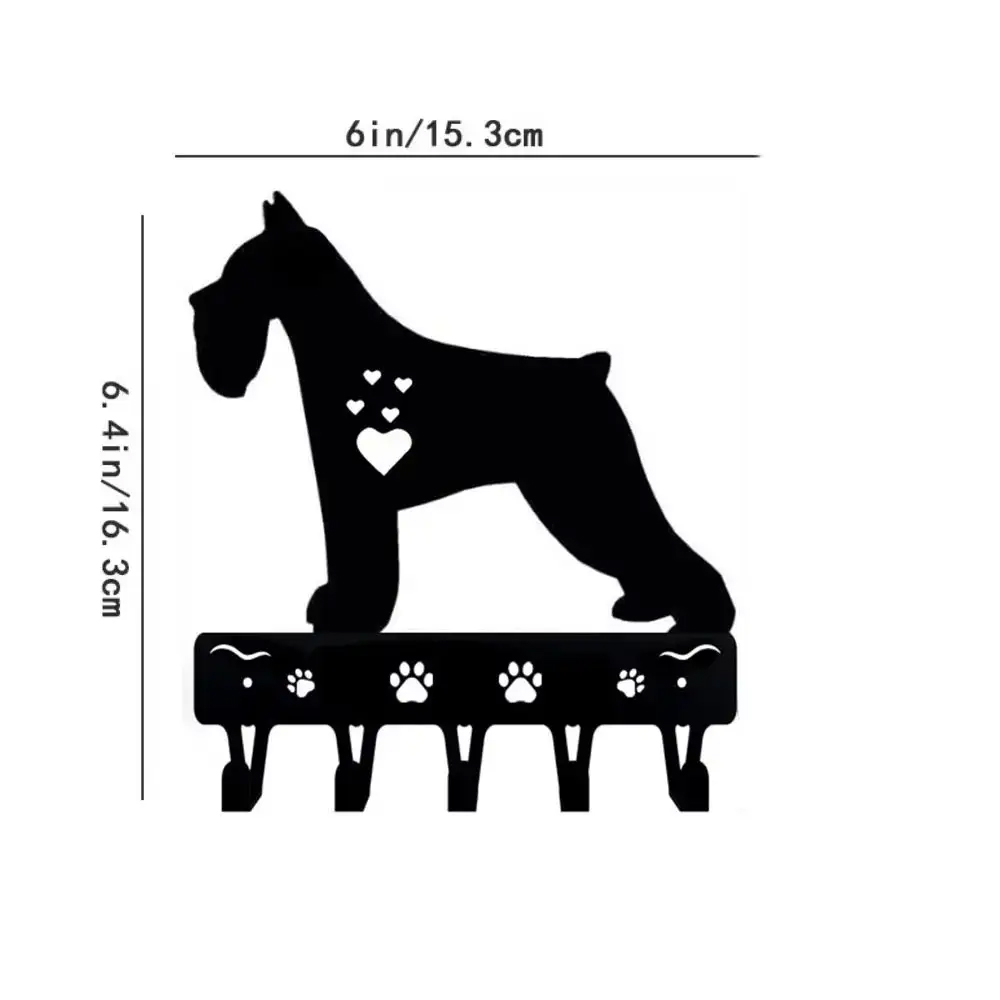Schnauzer Metal Askılık
