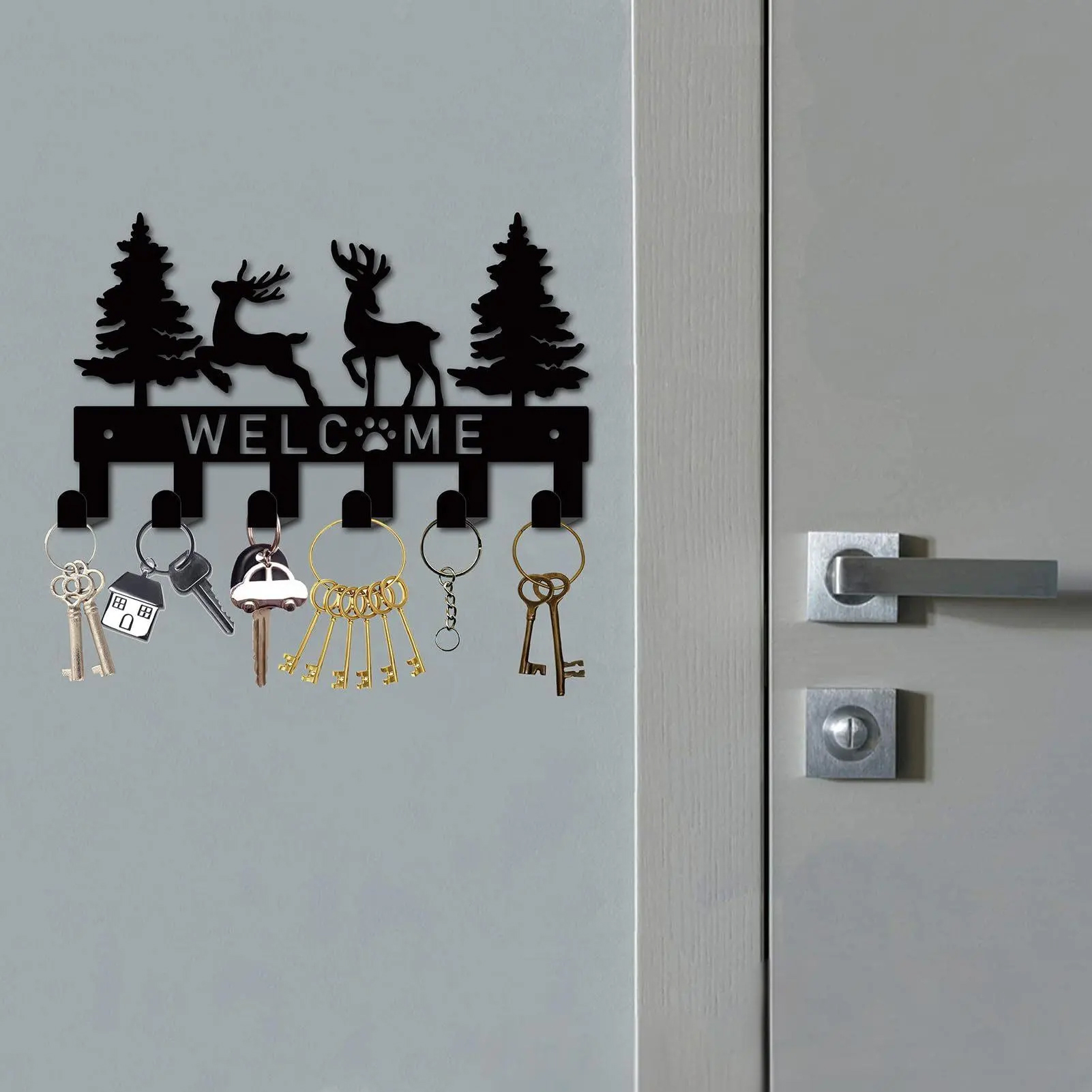 Geyik Pine Metal Hanger