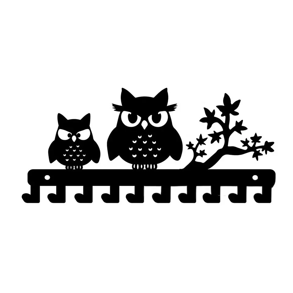 Mr. Owl Metal Hanger