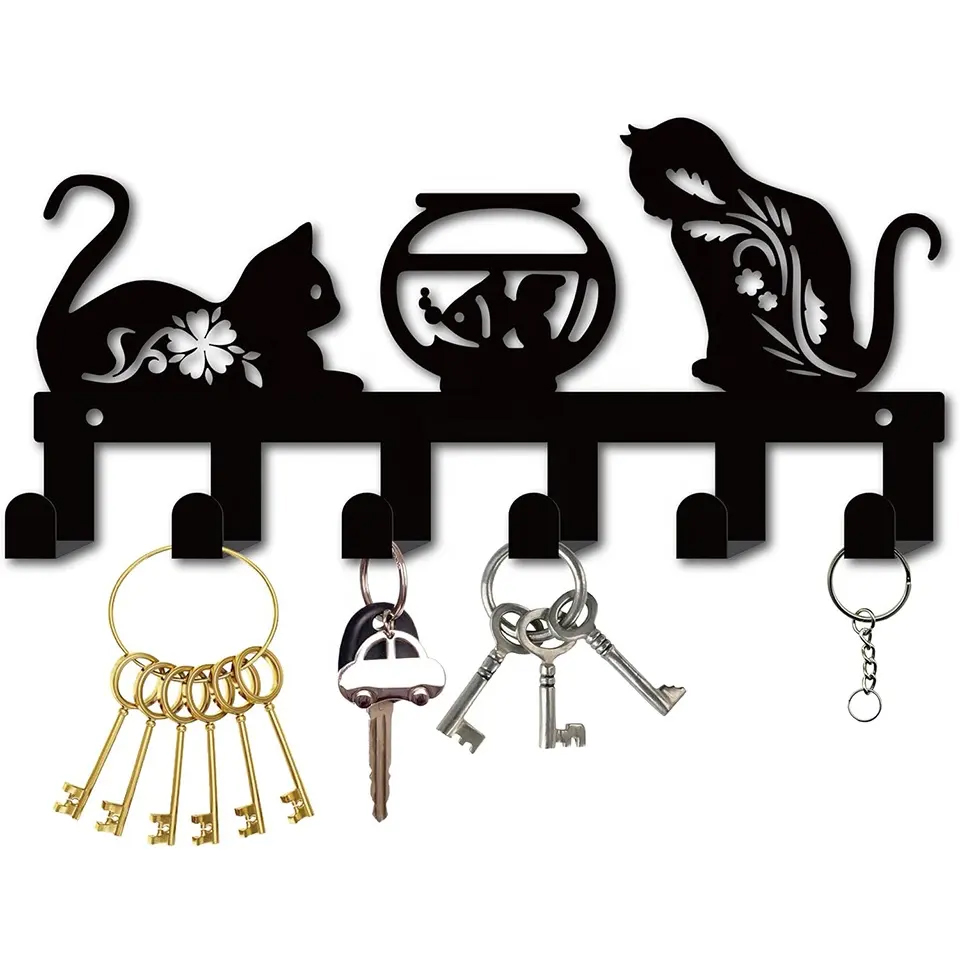 Cat Aquarium Metal Hanger