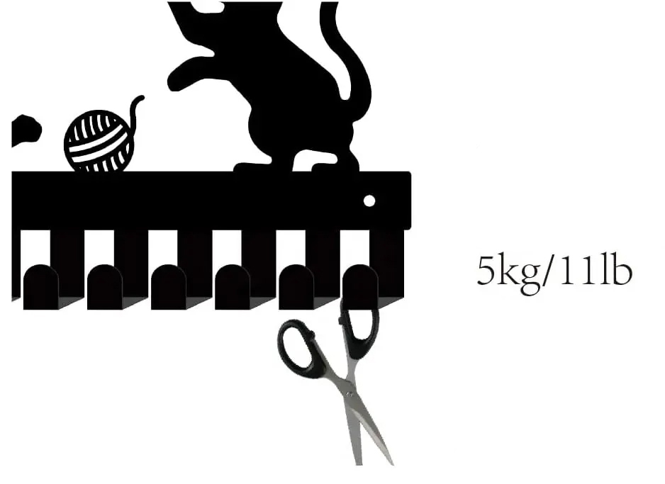 Oyuncu Kedi Metal Askılık