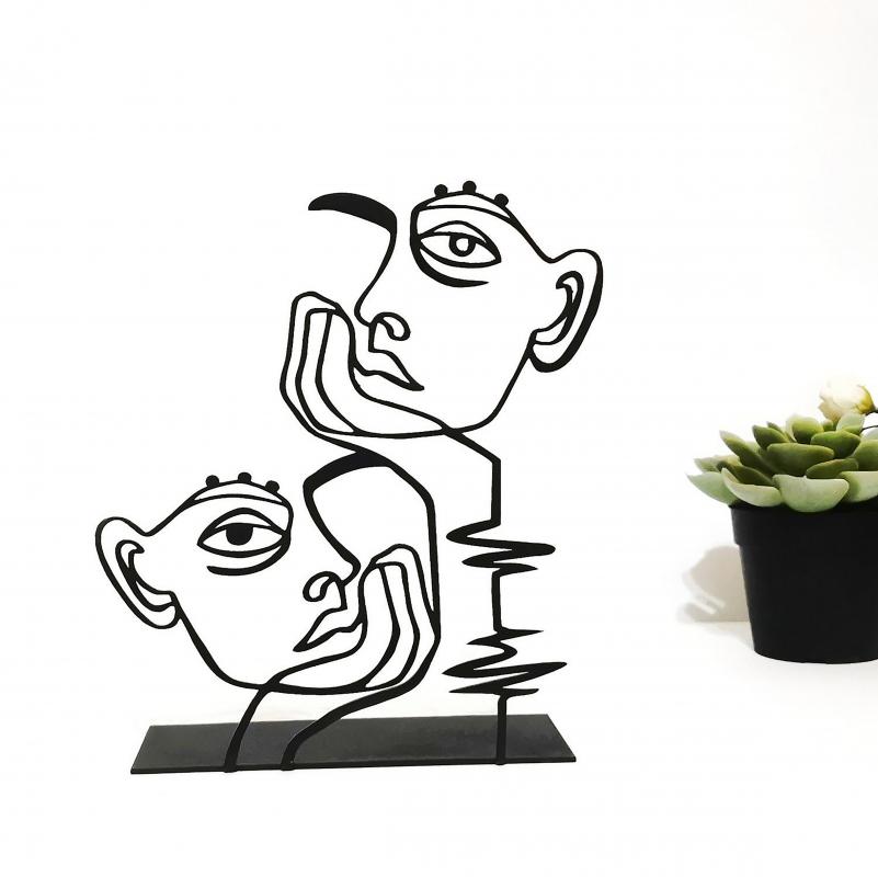 Yüz Sanatı Kitap Tutucu