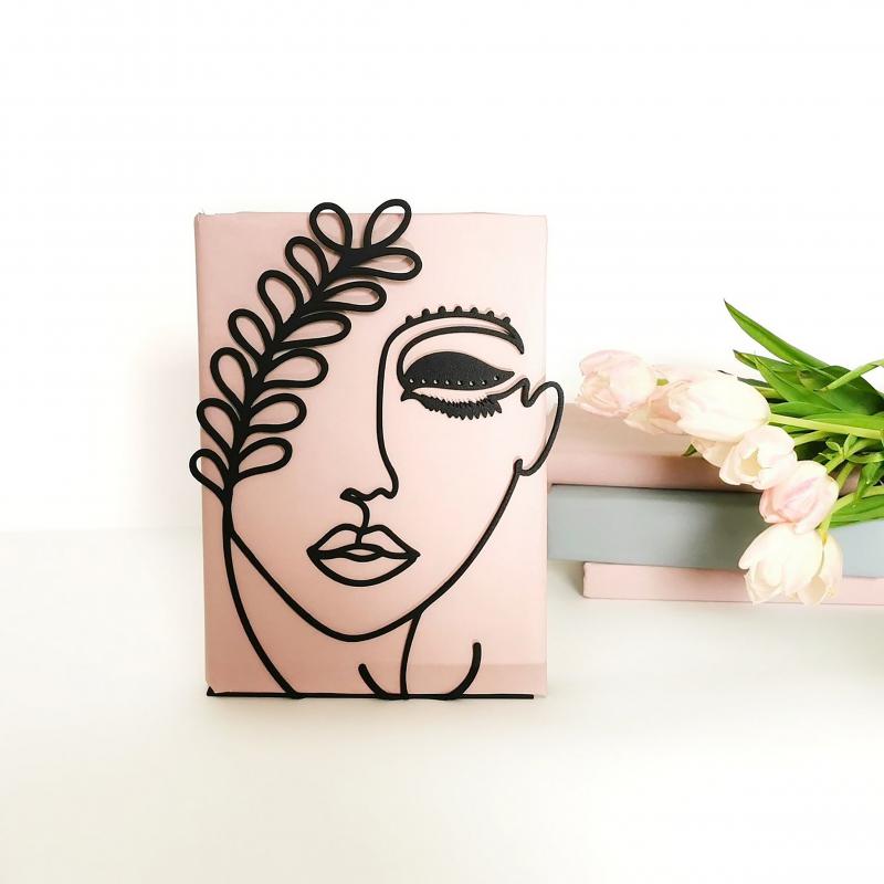 Yüz Sanatı Kitap Tutucu