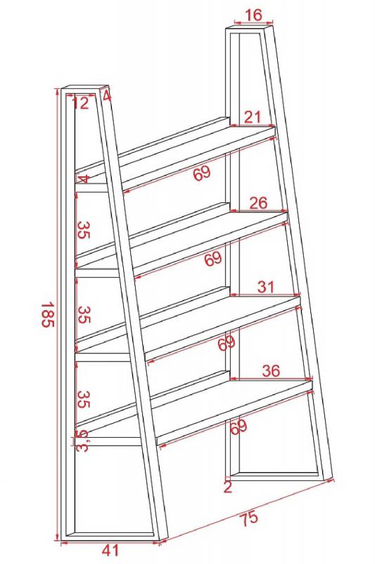 Ladder Bookcase 