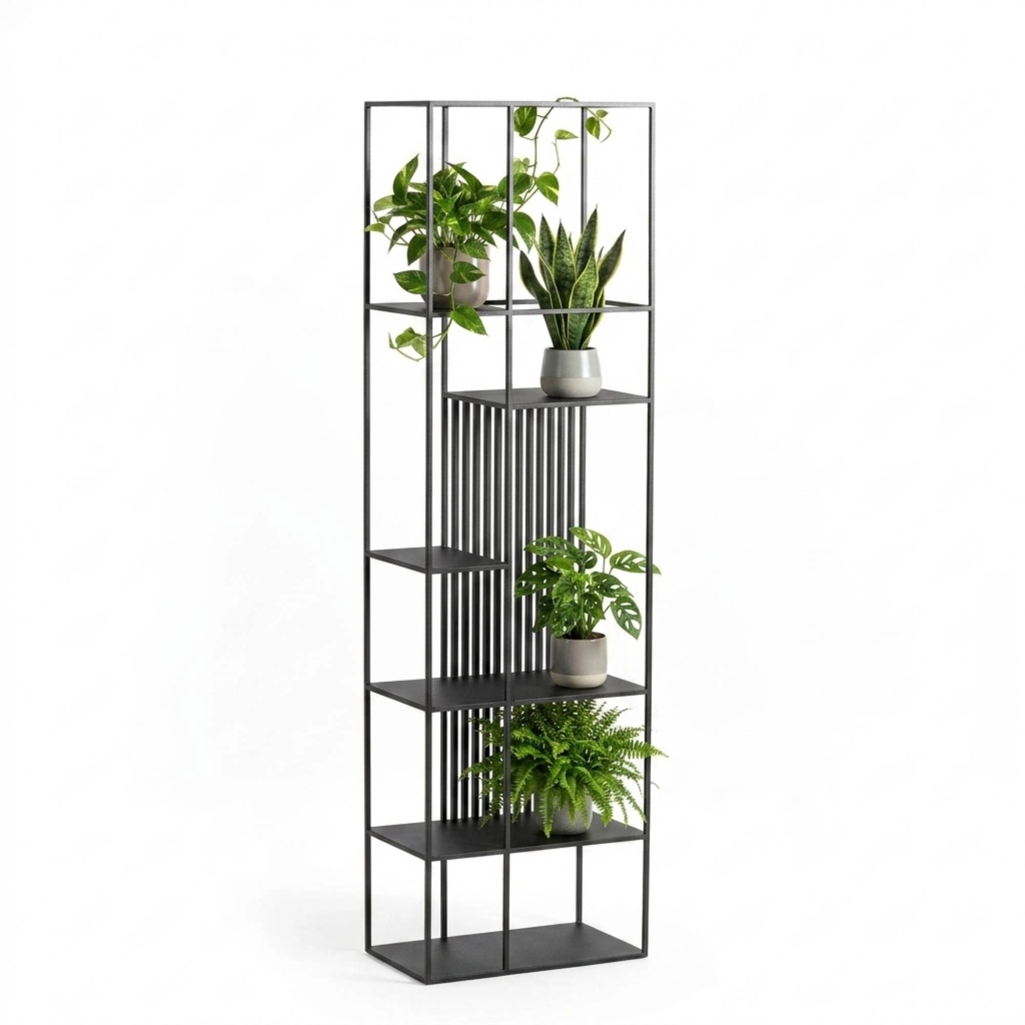 Metal Kitaplık Raf Vitro