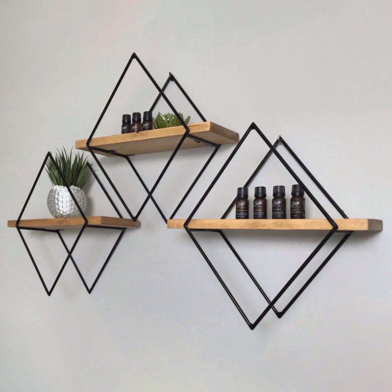 Maranta Prism Solid Wall Shelf