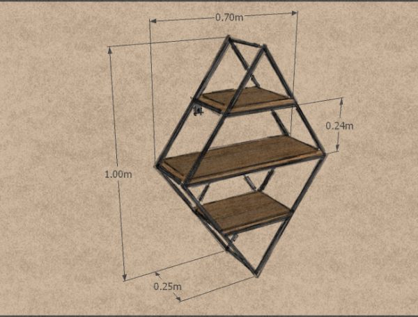 Maranta Prism Shelf - 10748