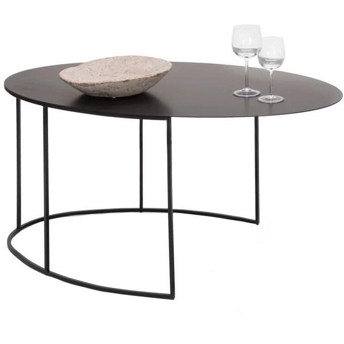 Cevza Metal Coffee Table ( Ellipse ) 