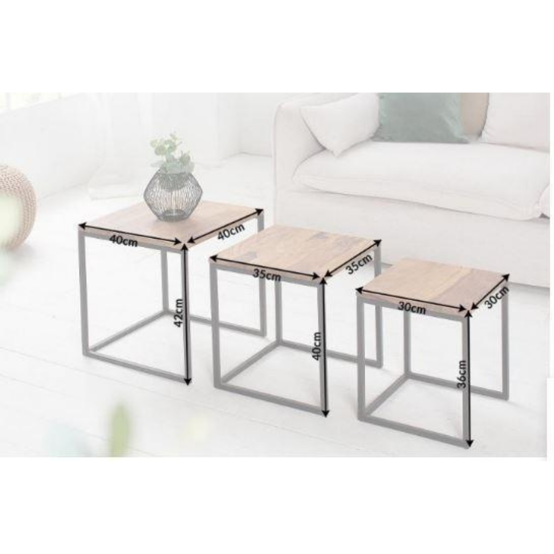 Sheesham nesting table