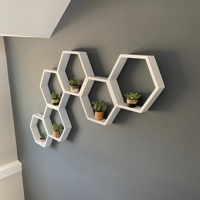 Honeycomb 3 and 6 Shelf