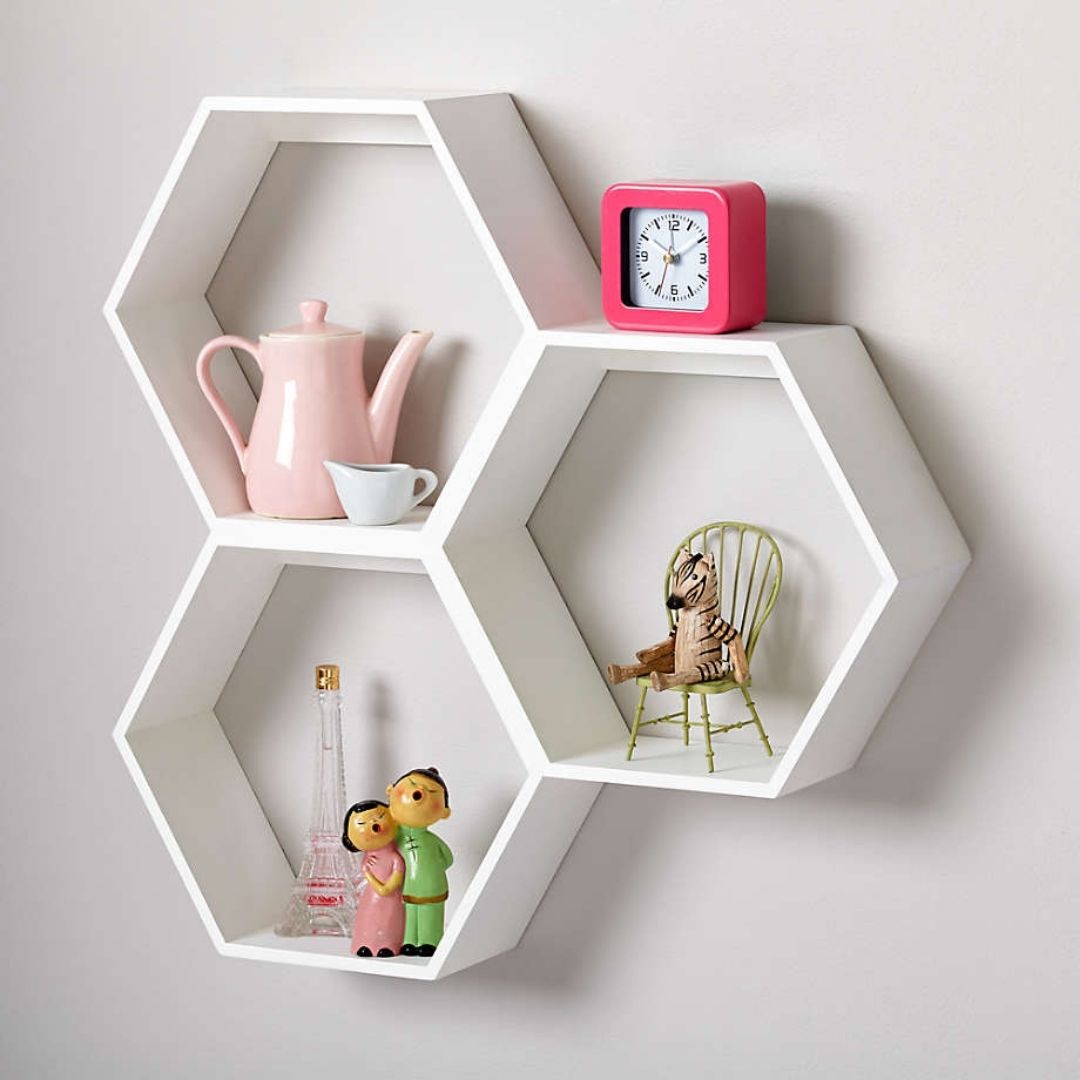 Honeycomb 3 and 6 Shelf