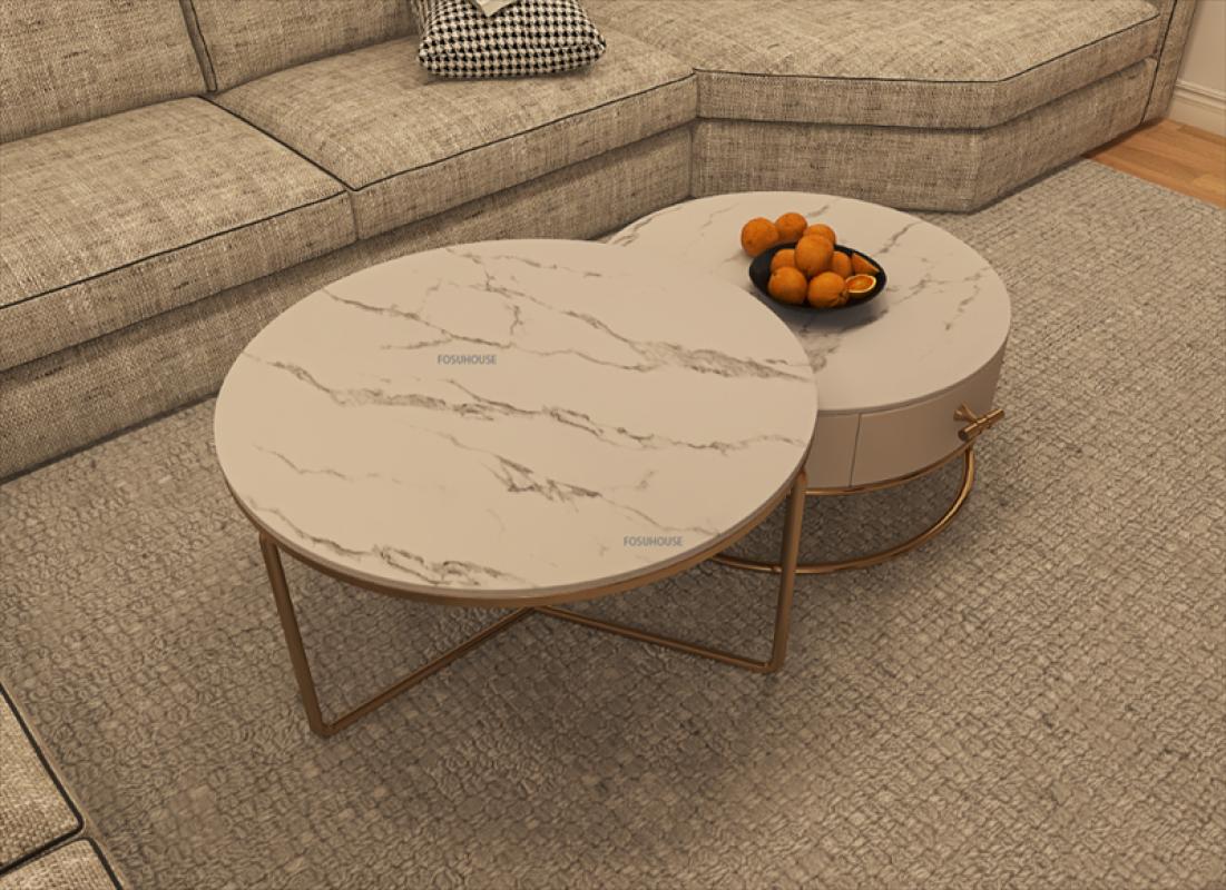 Beltrami 2 Pcs Center Table with Drawer