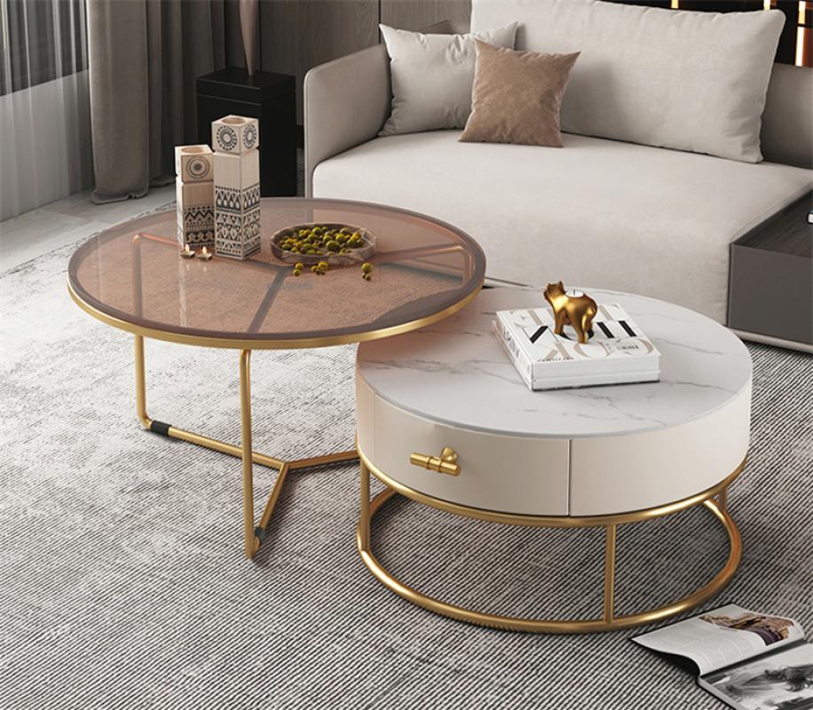 Beltrami 2 Pcs Center Table with Drawer