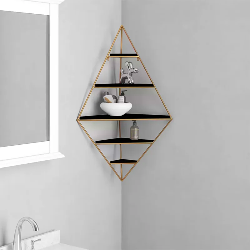 Bolyai Triangle Wall Shelf