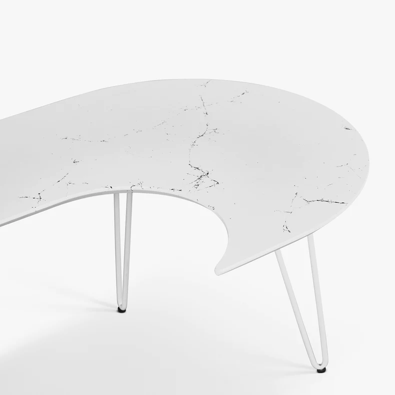 Lunar 2-Set Table WHITE