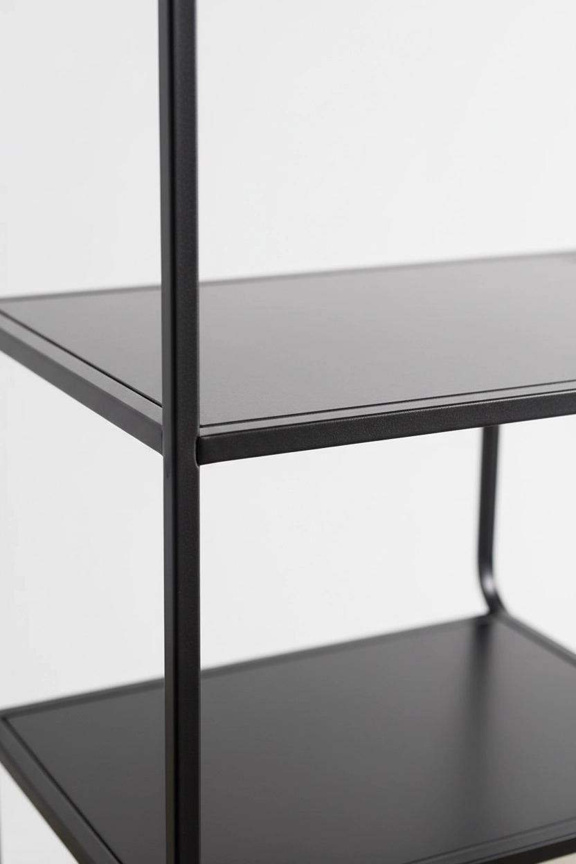 Lineer Serisi 3 Katlı Çok Amaçlı Metal Organizer Raf