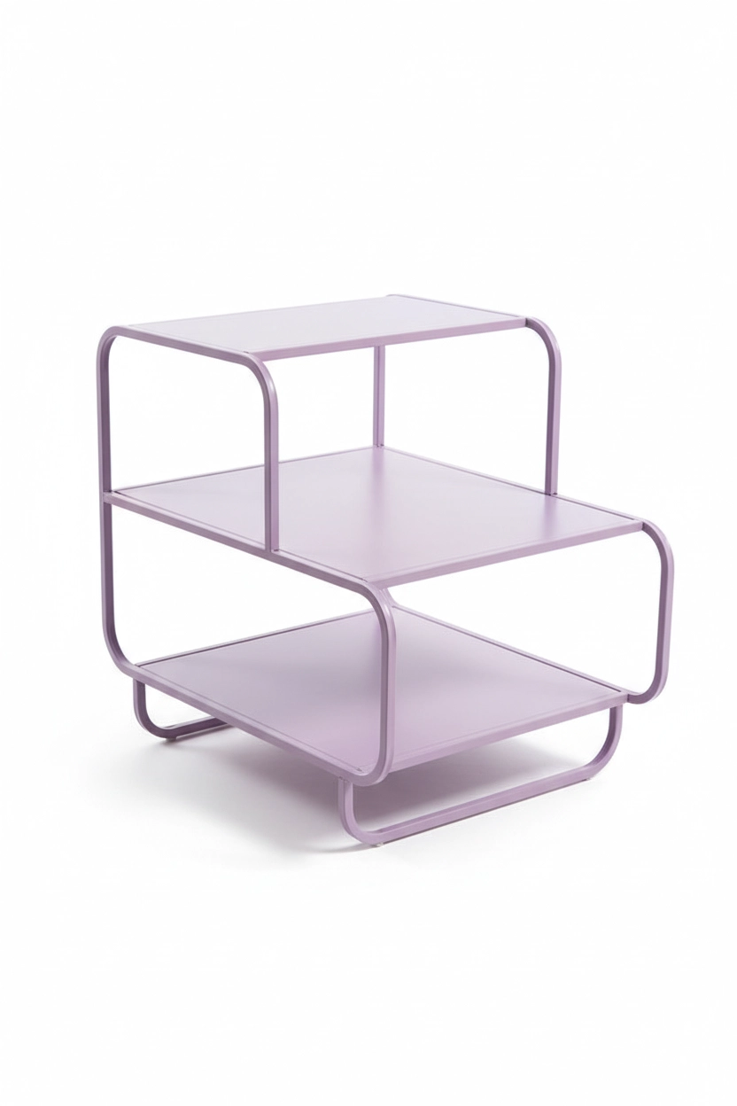 Linear Series 3-Tier Multipurpose Metal Organizer Shelf