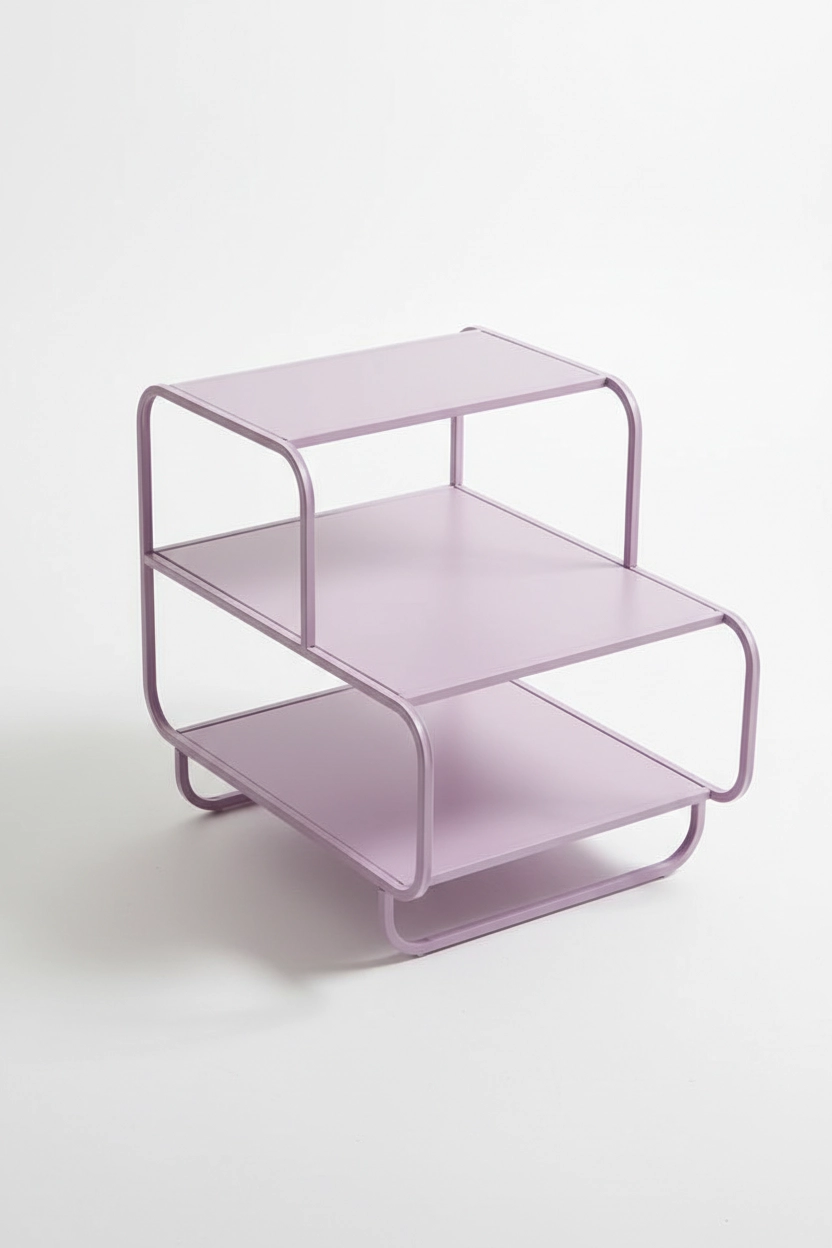 Linear Series 3-Tier Multipurpose Metal Organizer Shelf