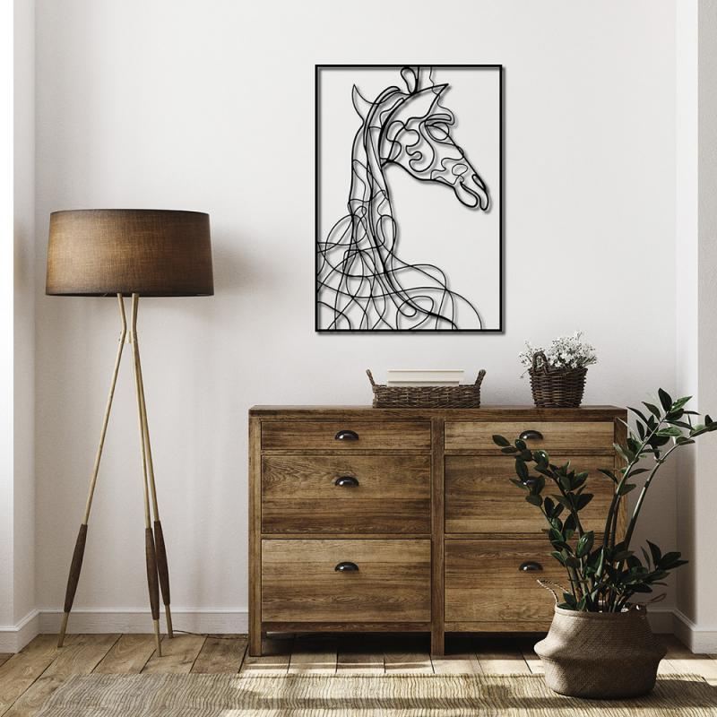 Giraffe Metal Wall Art