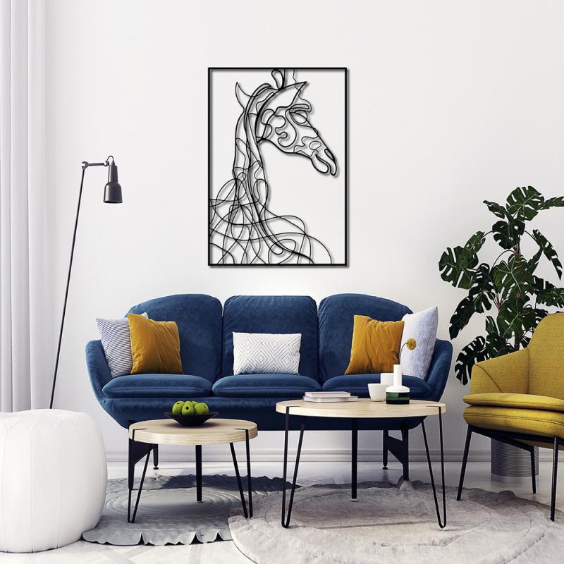 Giraffe Metal Wall Art