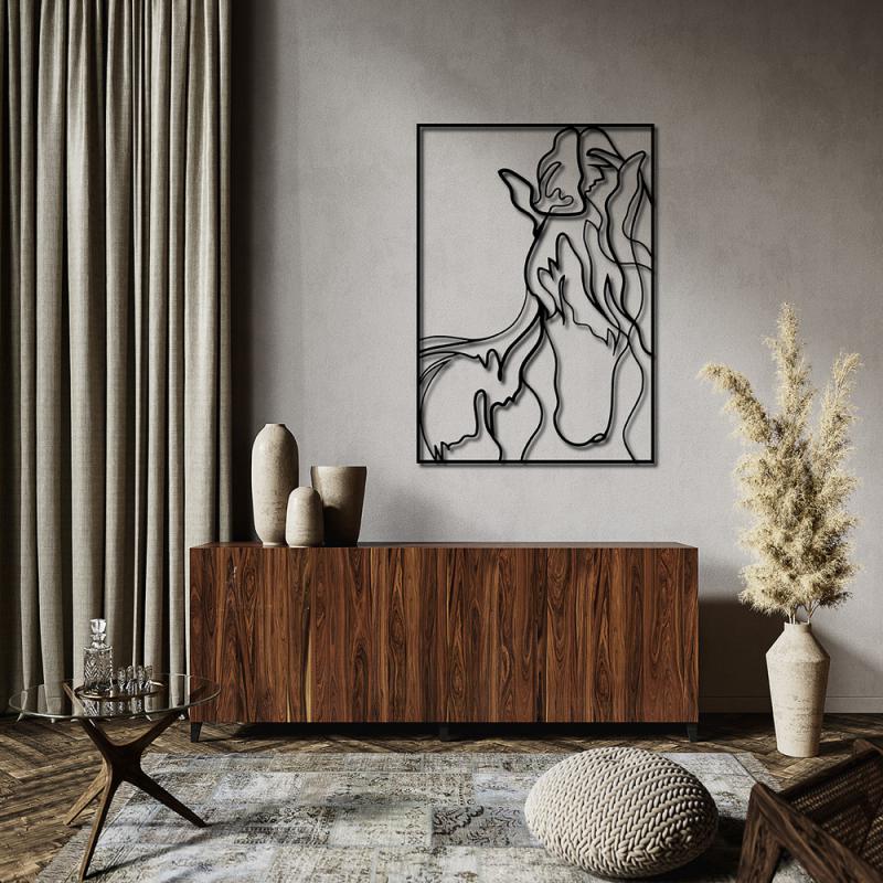 Horse Metal Tablo