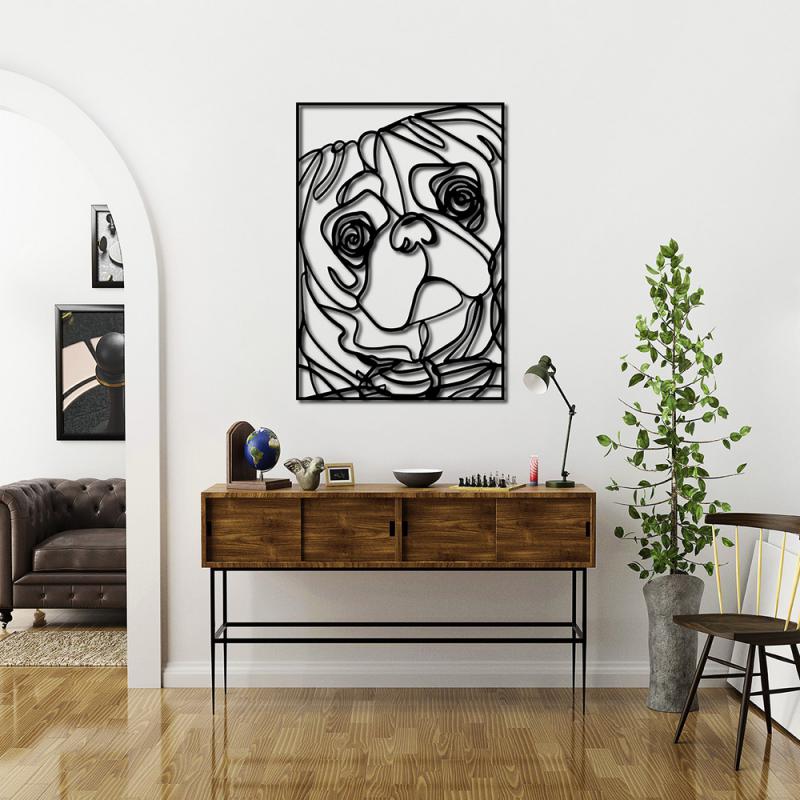 Pug Metal Tablo